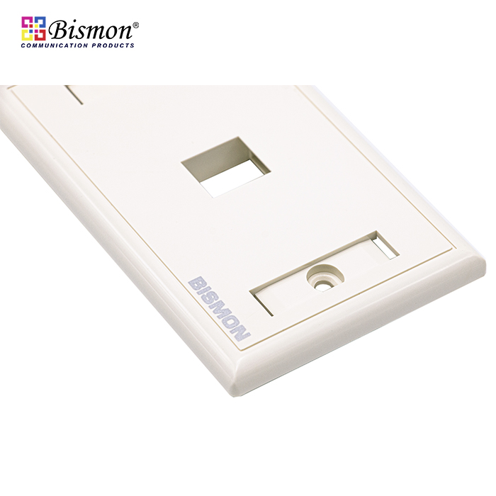 1 Port RJ45 Wall Plate (แผงหน้ากาก 1 ช่อง สำหรับคอม)